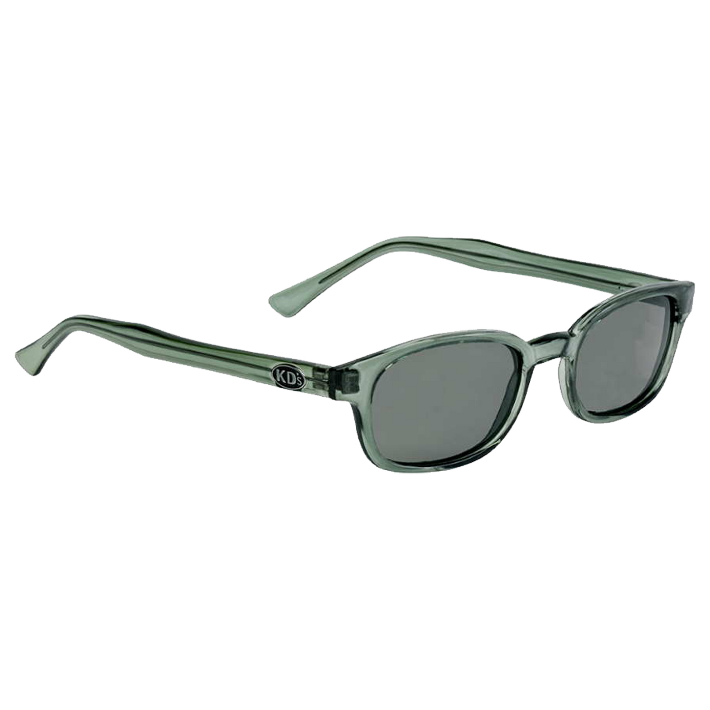 Lunettes de soleil KD's 21269 - Monture translucide verte - Verres verts polarisés