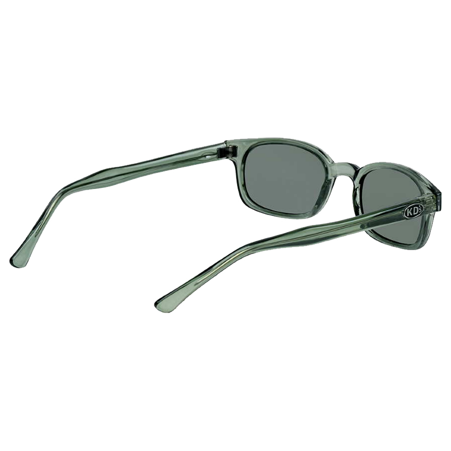 Lunettes de soleil KD's 21269 - Monture translucide verte - Verres verts polarisés