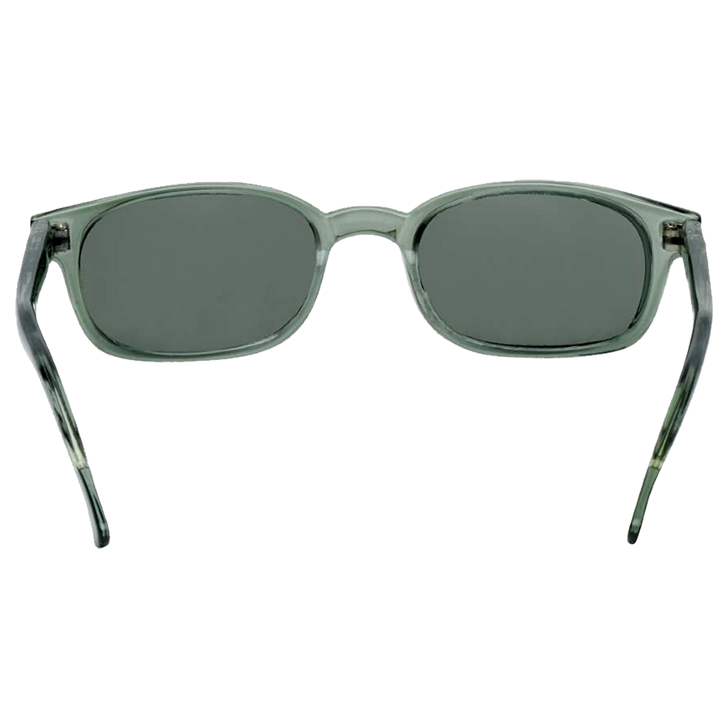 Lunettes de soleil KD's 21269 - Monture translucide verte - Verres verts polarisés
