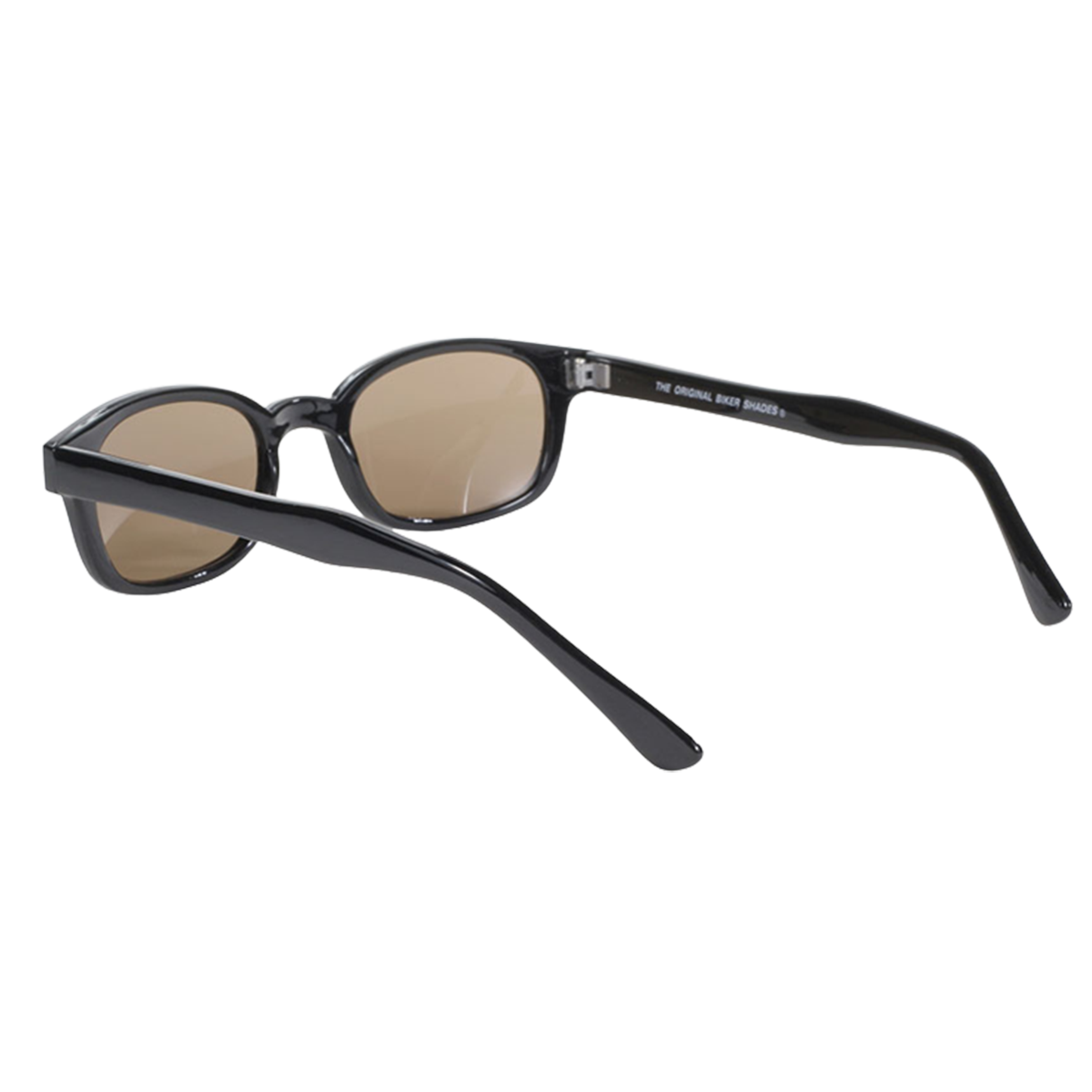 Lunettes de soleil X-KD's 1121 avec verres marron foncé et monture noire