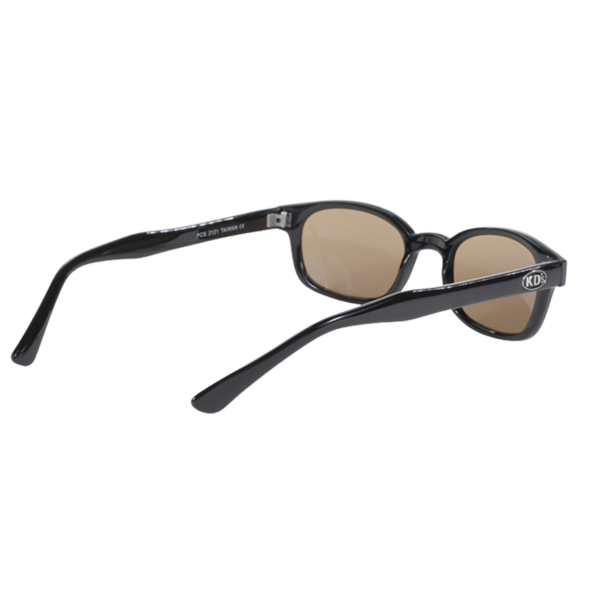 Lunettes de soleil X-KD's 1121 avec verres marron foncé et monture noire