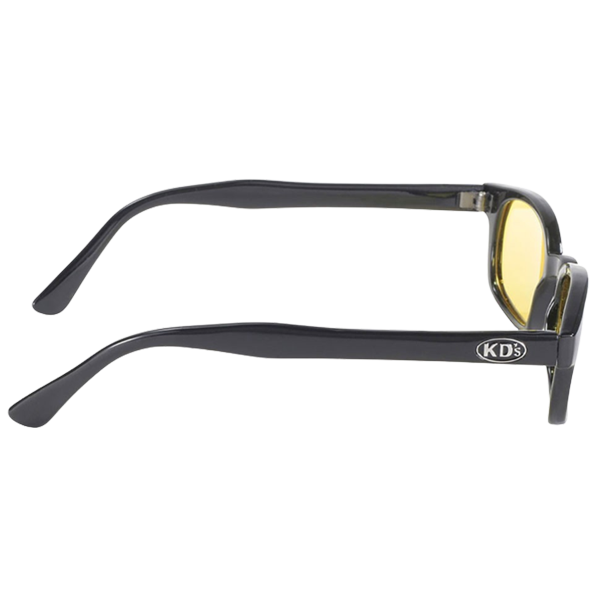Occhiali da sole X-KD's 10129 - Montatura nera e lenti polarizzate gialle