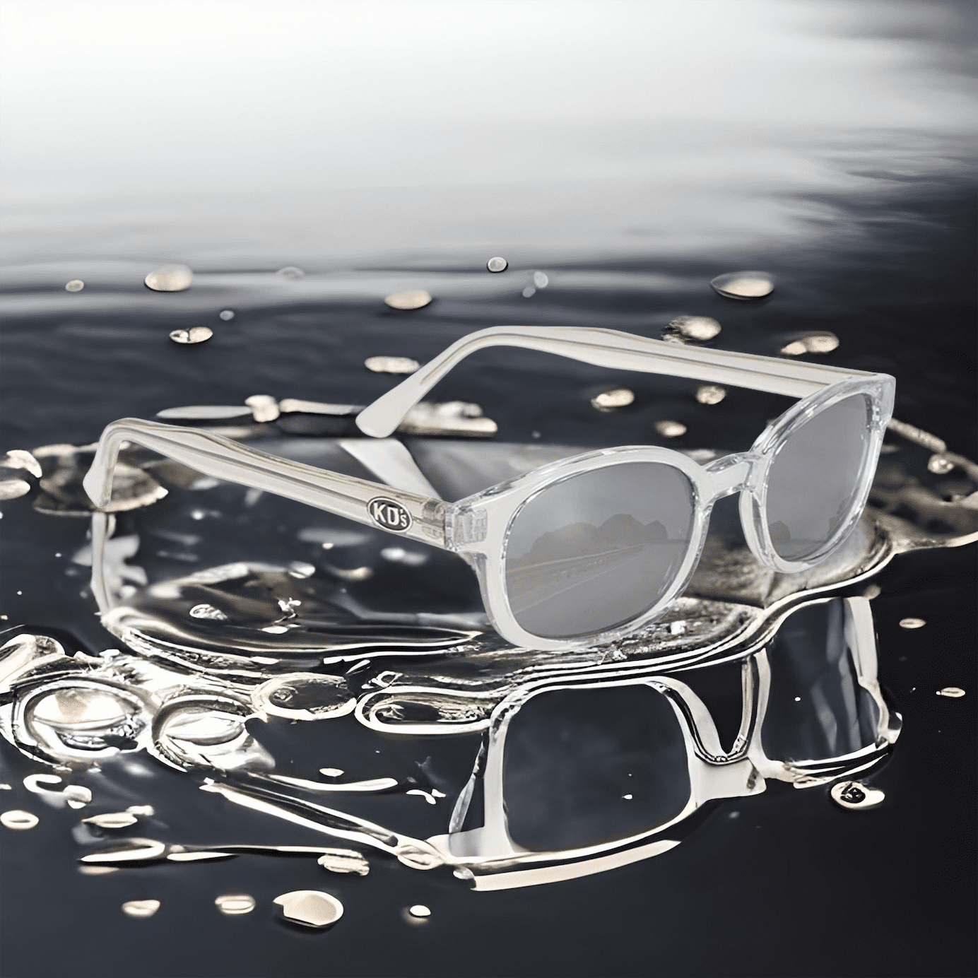 Gafas de sol KD's Chill 2200 con montura esmerilada y cristales efecto espejo