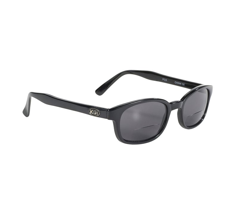 Lunettes de Soleil X-KD’s Readerz Verres loupes double foyer de couleur fumée