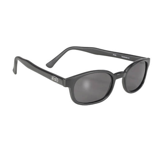 Occhiali da sole 10010 di X-KD con lenti e montatura nere opache
