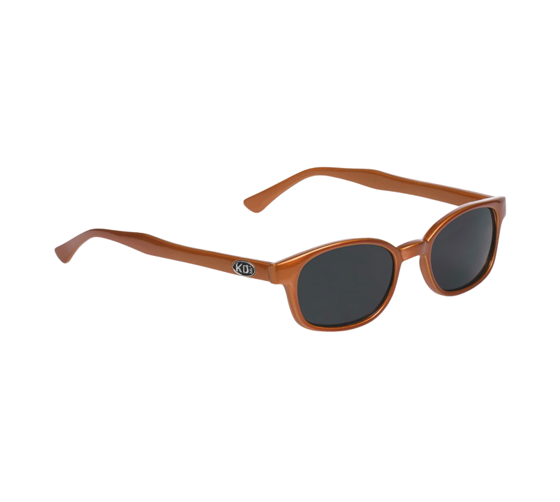 Lunettes de soleil X-KD's 10128 Tonnerre. Verres gris foncé et monture orange