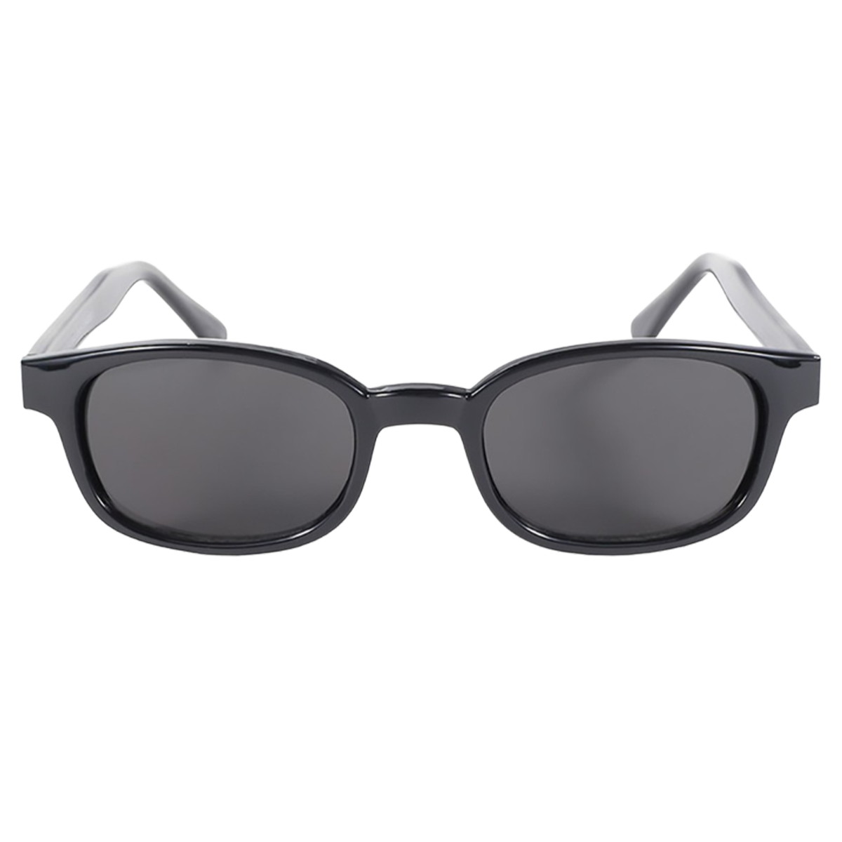 Occhiali da sole KD's 2010 con montatura nera classica e lenti fumé