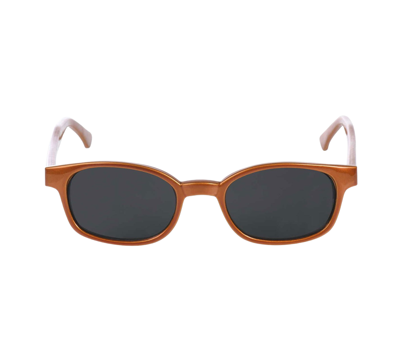 Lunettes de soleil X-KD's 10128 Tonnerre. Verres gris foncé et monture orange
