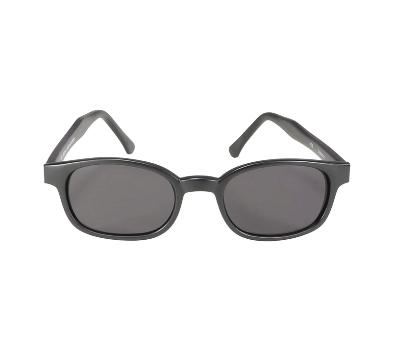 Lunettes de soleil X-KD's 10010 verres fumés et monture noir mat