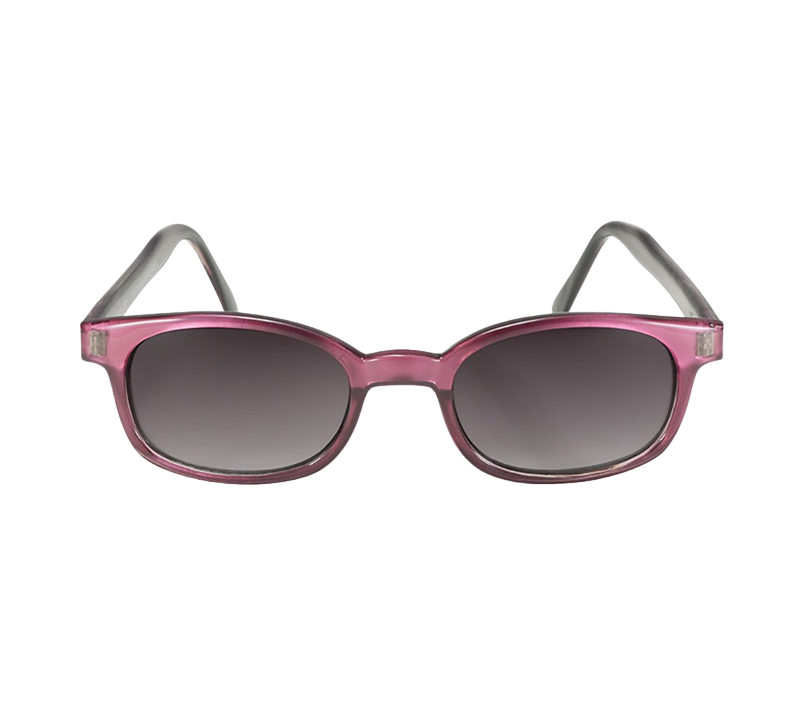 Gafas de sol X-KD's 1116 con montura de perlas moradas