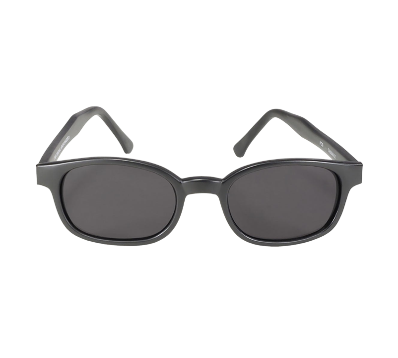 Lunettes de soleil X-KD's 11120 Verres gris foncé monture noir mat
