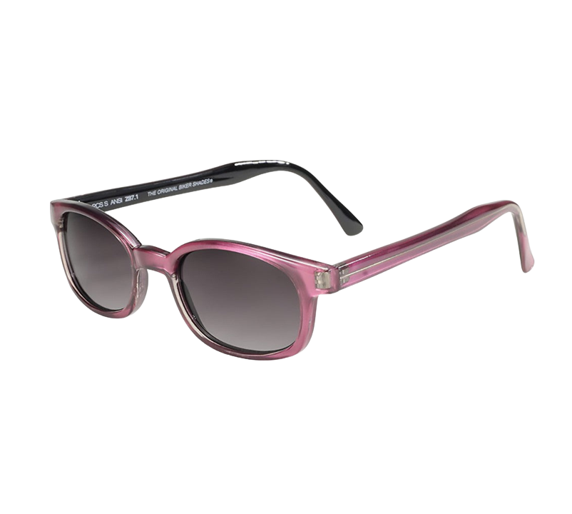 Gafas de sol X-KD's 1116 con montura de perlas moradas