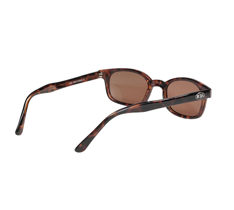 Occhiali da sole 10029 di X-KD con lenti polarizzate color ambra e montatura tartarugata