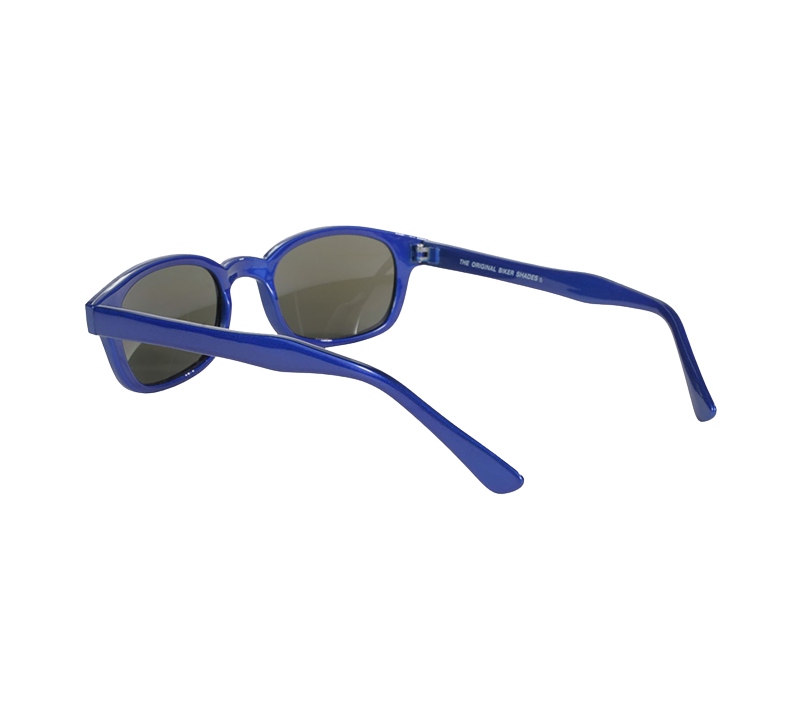 Γυαλιά ηλίου 10122 της X-KD με μπλε μεταλλικό σκελετό και μπλε φακούς με εφέ καθρέφτη