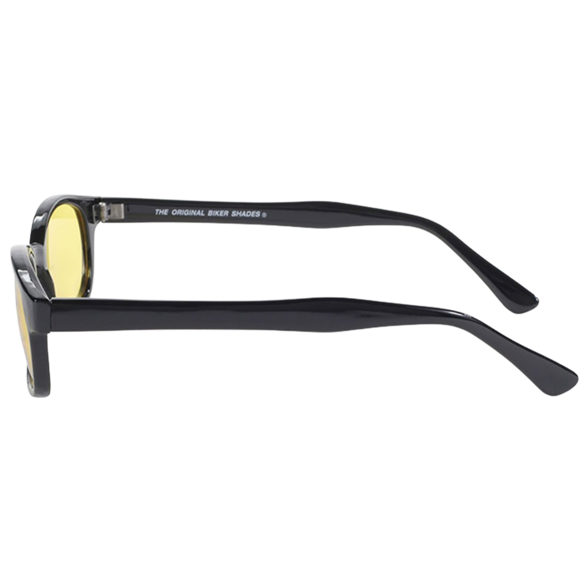 Occhiali da sole KD's 20112 con montatura classica nera e lenti gialle