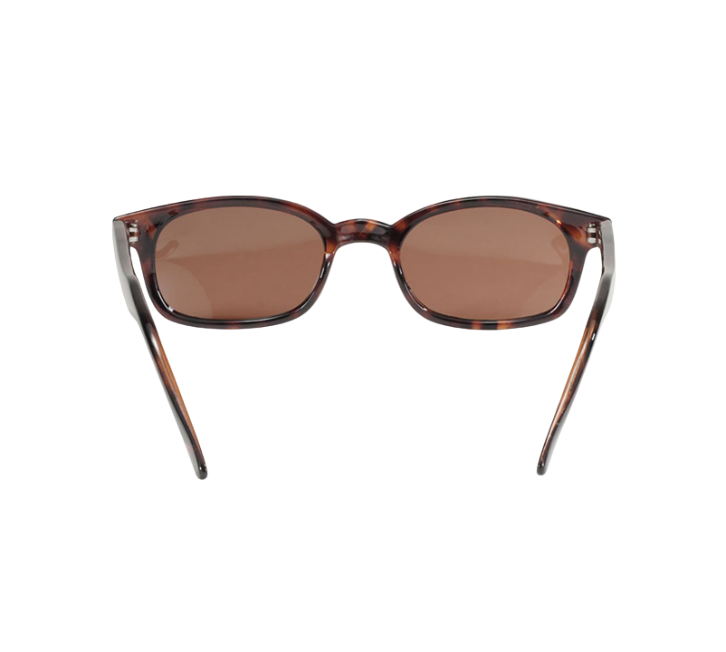 Occhiali da sole 10029 di X-KD con lenti polarizzate color ambra e montatura tartarugata