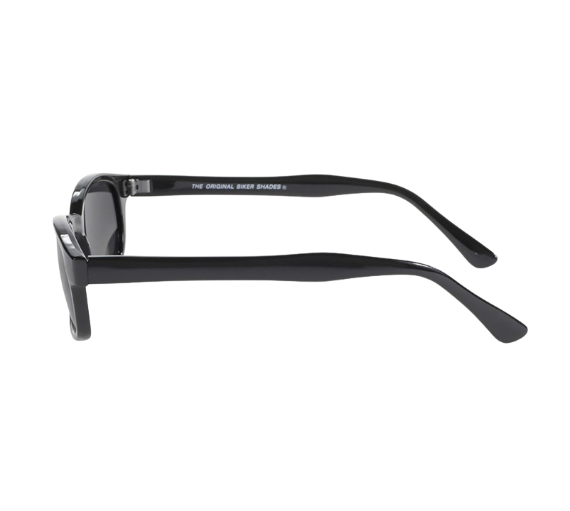 Occhiali da sole KD's 2120 con montatura classica nera e lenti grigio scuro