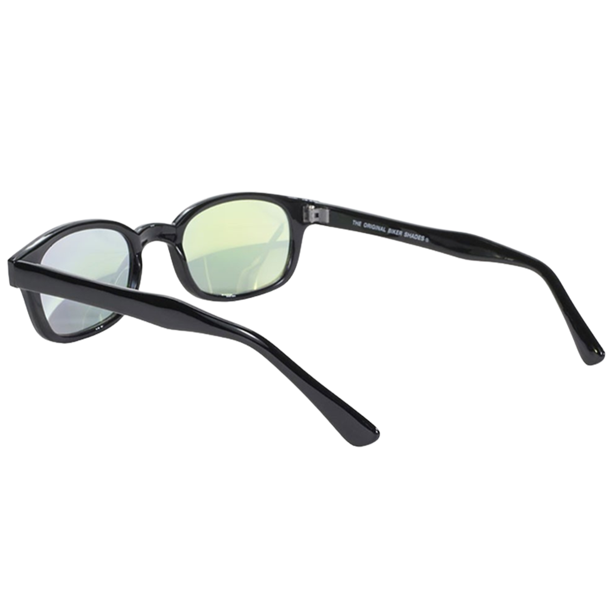 Occhiali da sole KD's 20114 con classica montatura nera e lenti a specchio