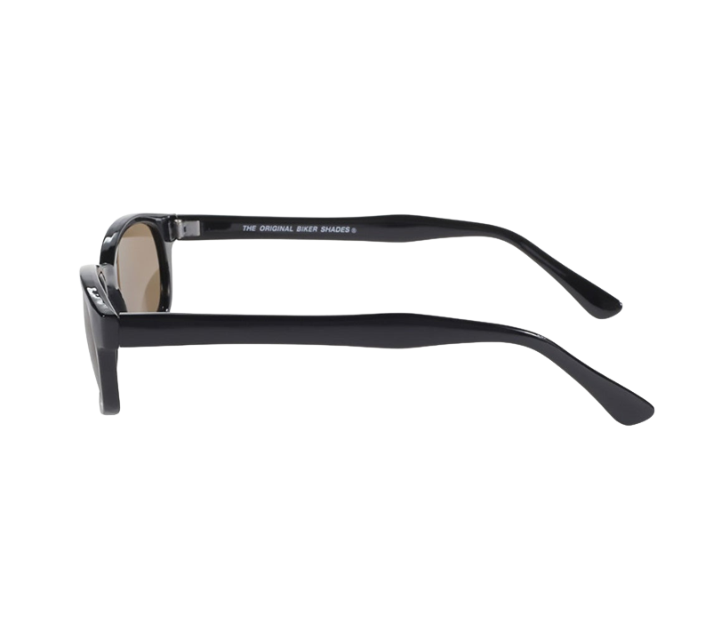 Γυαλιά ηλίου KD's 2121 με κλασικό μαύρο σκελετό και σκούρους καφέ φακούς