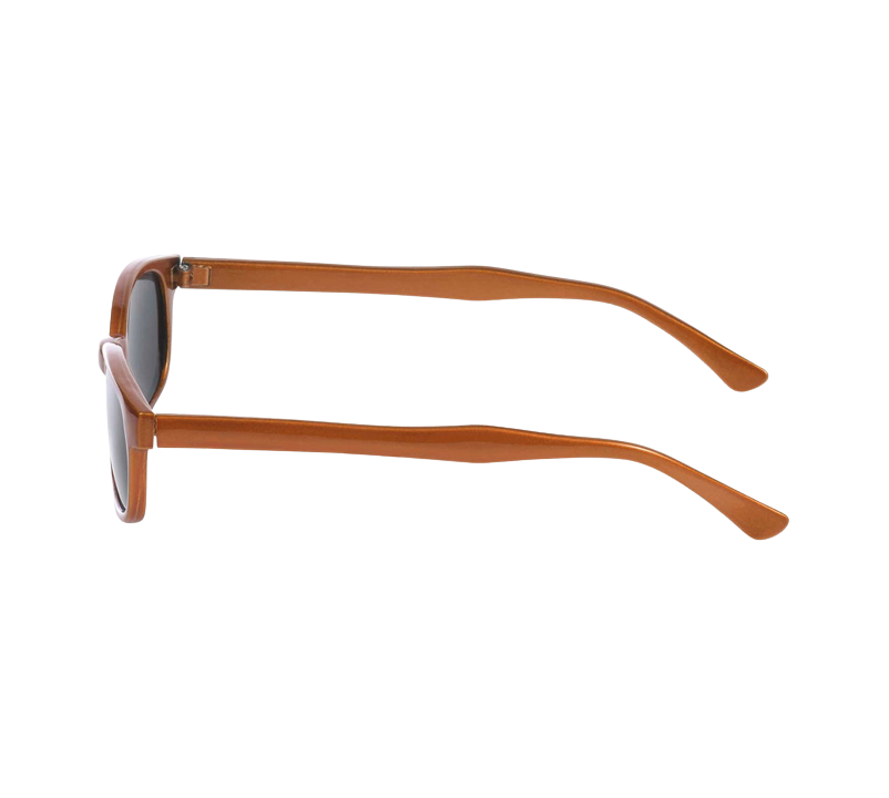 Lunettes de soleil X-KD's 10128 Tonnerre. Verres gris foncé et monture orange