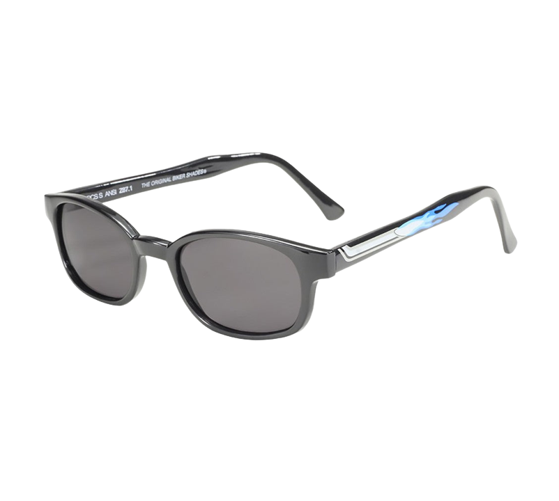 Lunettes de soleil KD's 2227 avec monture déco pot d'échappement et verres foncés