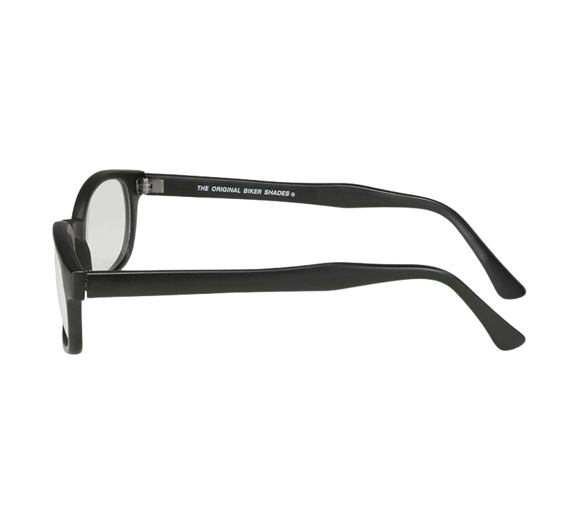 Lunettes de soleil X-KD's 10015 verres clairs sur monture noir mat