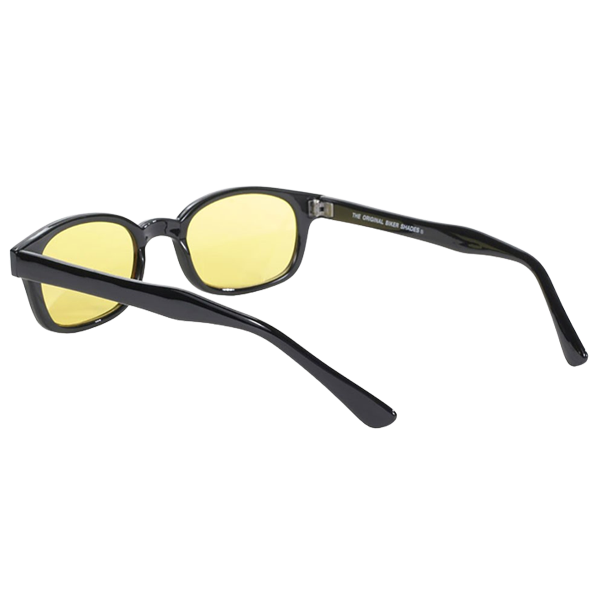 Occhiali da sole KD's 20112 con montatura classica nera e lenti gialle