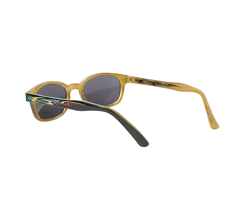 Lunettes de soleil KD's 5400 avec monture tatouage tribal et verres gris