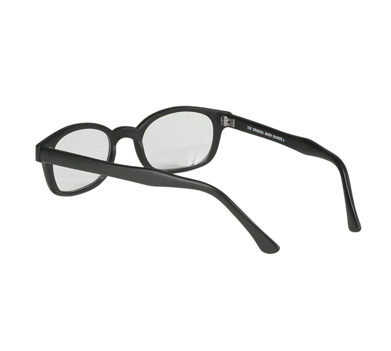 Lunettes de soleil X-KD's 10015 verres clairs sur monture noir mat