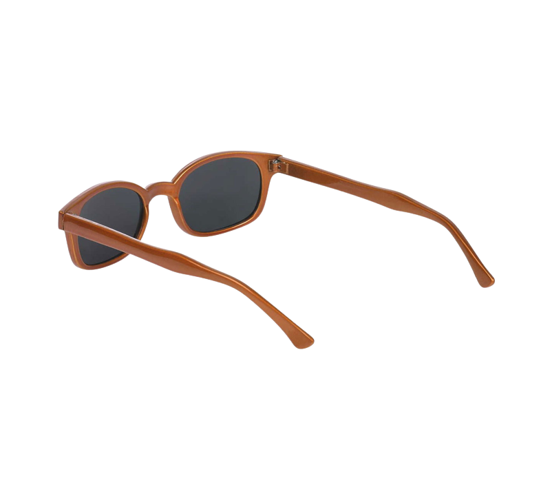 Lunettes de soleil X-KD's 10128 Tonnerre. Verres gris foncé et monture orange