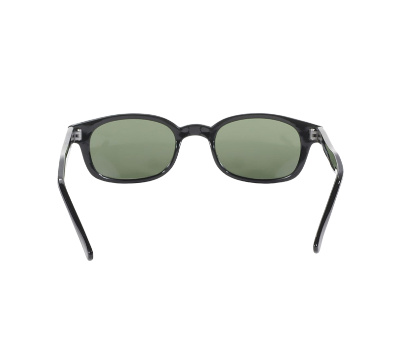 Occhiali da sole KD's 2126 con montatura classica nera e lenti verde scuro