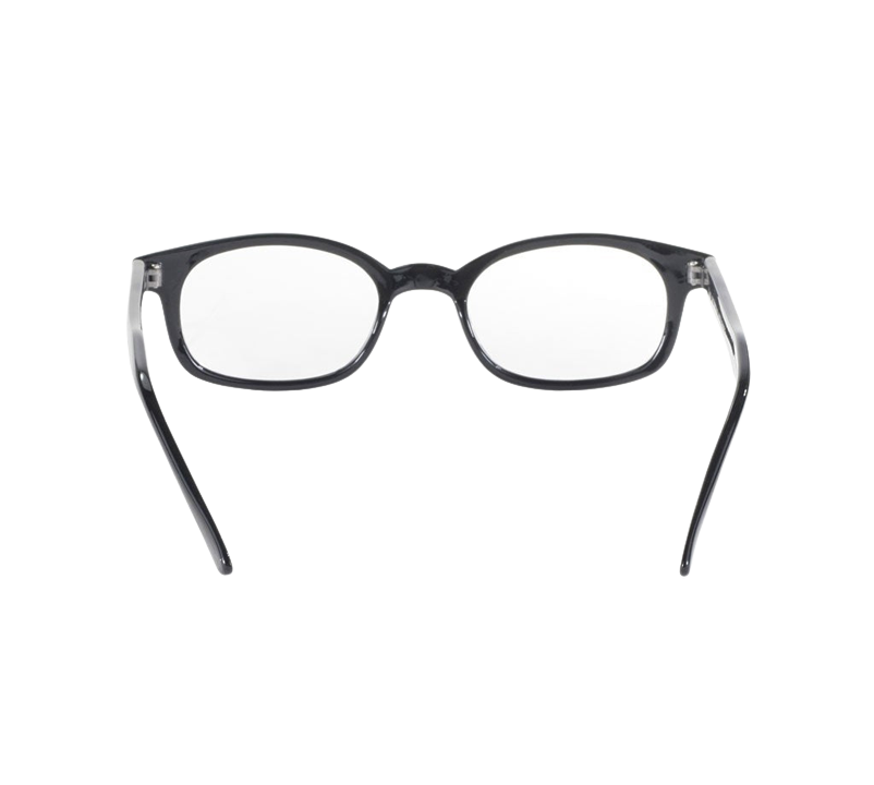 Lunettes de soleil X-KD's 1015 avec monture noire et verres clairs