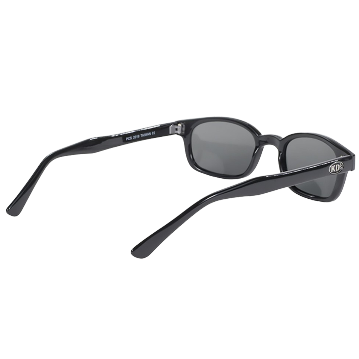 Occhiali da sole KD's 2019 con montatura classica nera e lenti polarizzate grigie