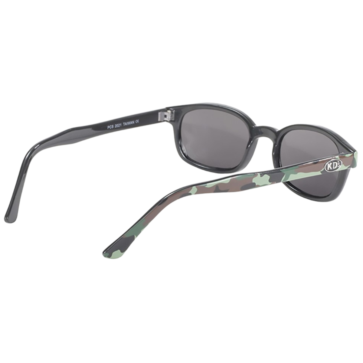 Lunettes de soleil KD's 2021 , monture décor camouflage et verres gris
