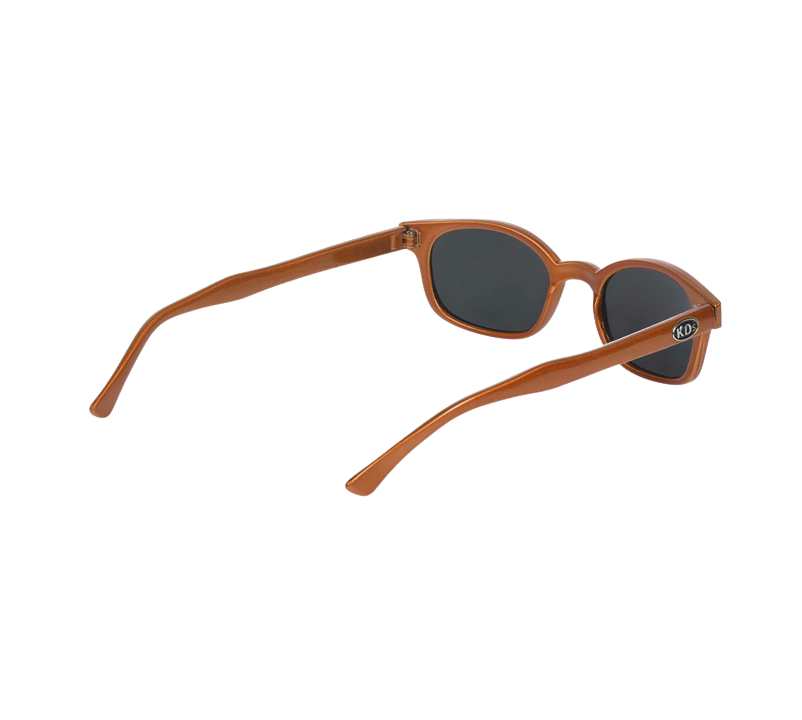 Lunettes de soleil X-KD's 10128 Tonnerre. Verres gris foncé et monture orange