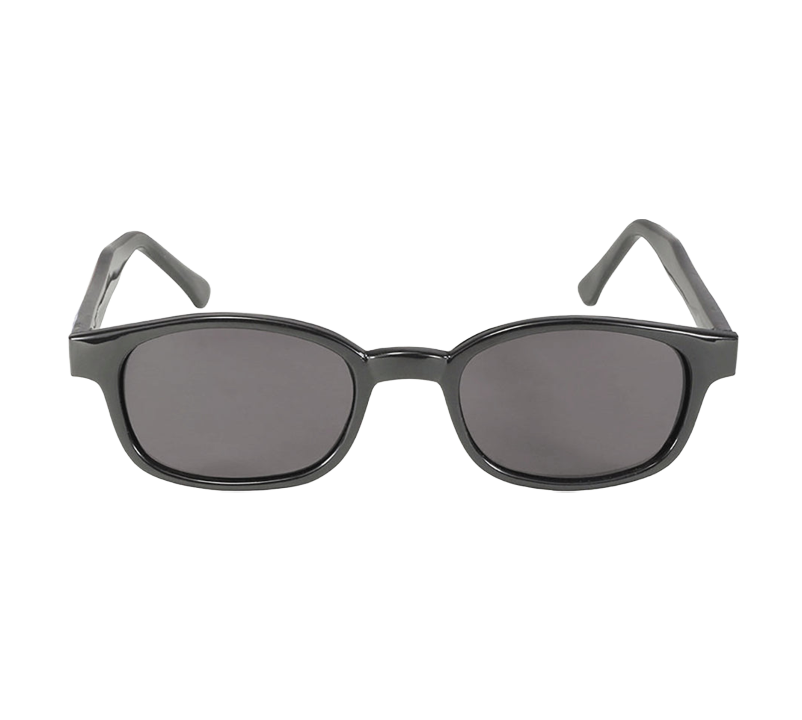 Occhiali da sole 10050 di X-KD con lenti fumé e montatura con bandiera statunitense