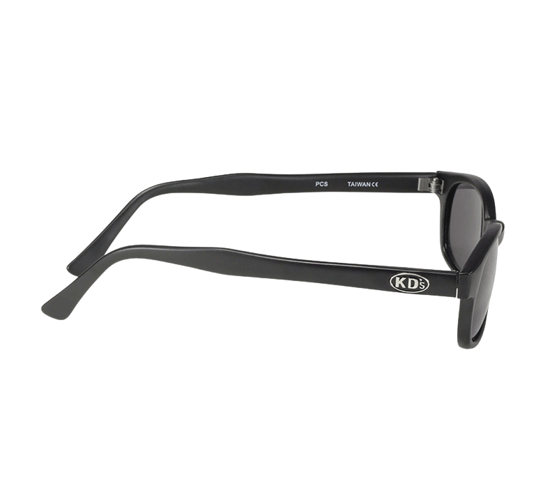 Lunettes de soleil X-KD's 10010 verres fumés et monture noir mat