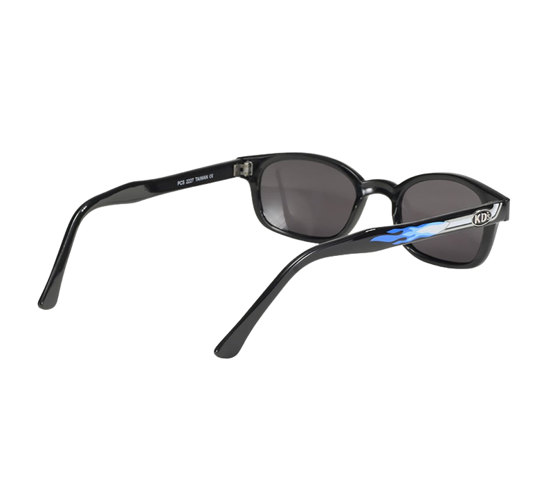 Lunettes de soleil KD's 2227 avec monture déco pot d'échappement et verres foncés