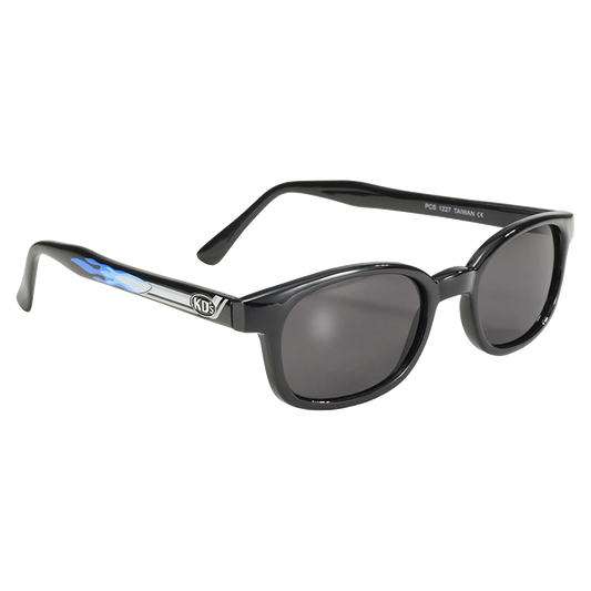 Gafas de sol 1227 de X-KD con montura de silenciador y cristales ahumados