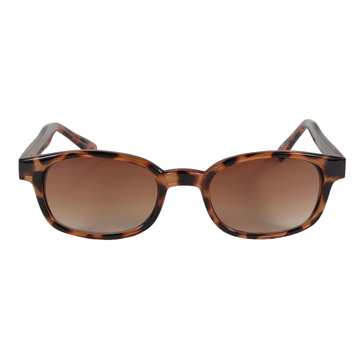 KD's 200 Sonnenbrille mit Schildpatt-Rahmen und bernsteinfarbenen Gläsern