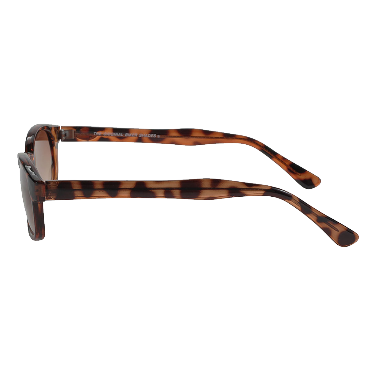 KD's 200 Sonnenbrille mit Schildpatt-Rahmen und bernsteinfarbenen Gläsern