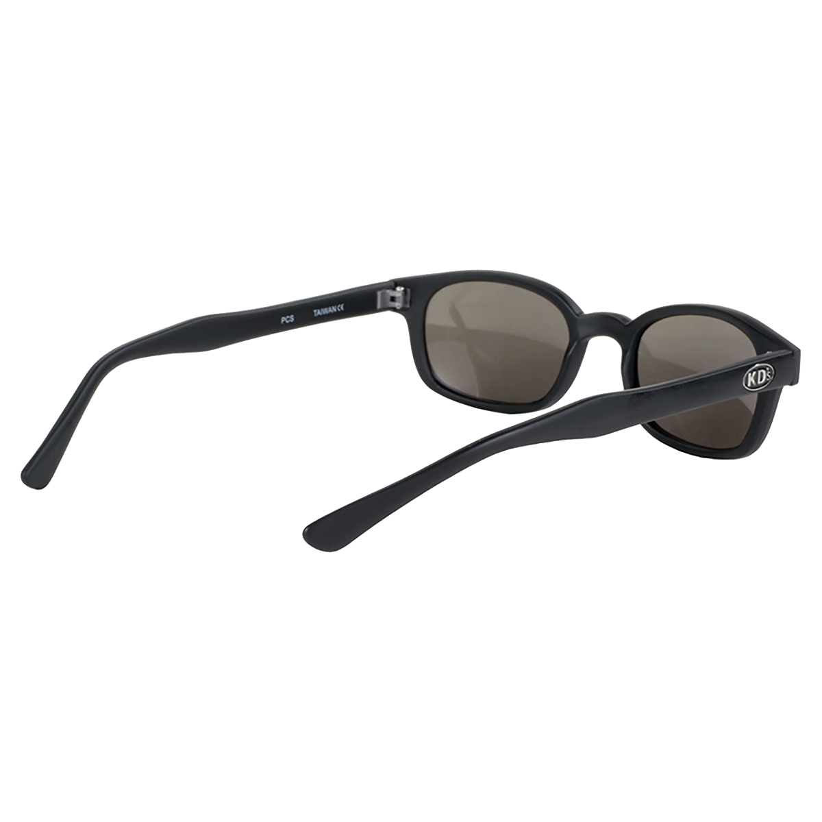 Gafas de sol KD's 2000 con montura negra mate y cristales dorados efecto espejo