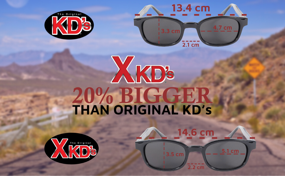 Gafas de sol Readerz de X-KD con lentes bifocales transparentes