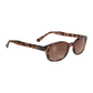 Lunettes de soleil X-KD's 100 Verres ambrés et monture décor écailles de tortue